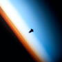 shuttle leaving earth