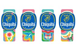  Chiquita's new spring-inspired stickers.