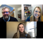 Clockwise from top left: Tom Karst, Ashley Nickle, Amy Sowder