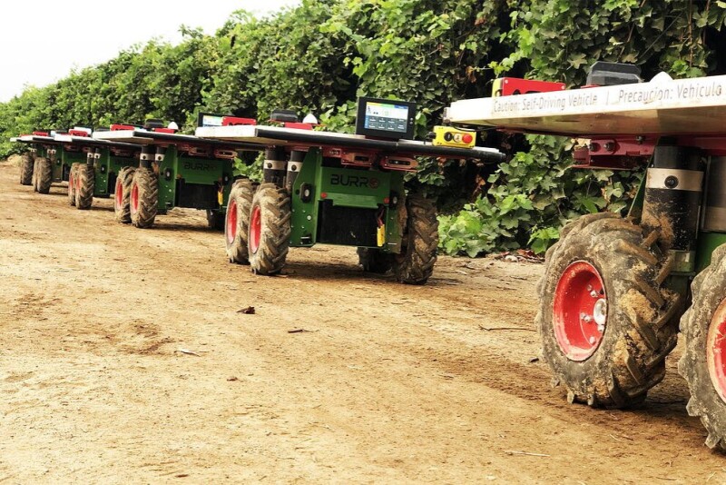 Automated field cart