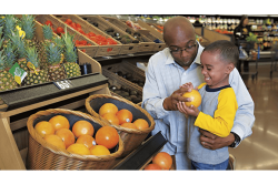 Walmart described fresh food as one of its strong points in the third quarter.