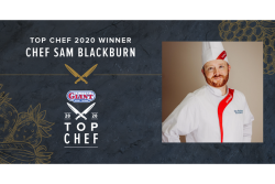 Sam Blackburn received top honors at California Giant's 2020 Chef Invitational.