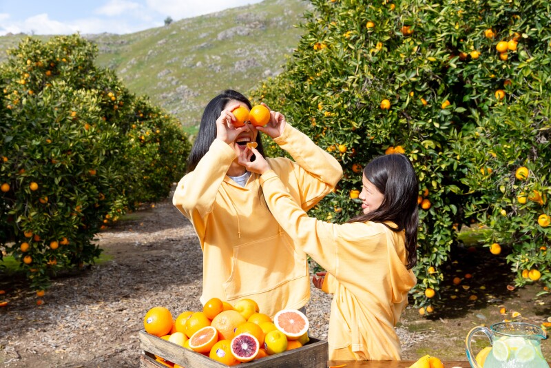 Citrus marketing. Photo courtesy Sunkist Growers