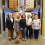 Produce wholesaler M. Levin and Co. Inc., Philadelphia, was recently recognized by the Philadelphia Inquirer with a 2018 Multi-Generational Family Business Award. Family members here stand in front of one of the double-capacity ripening rooms at the company.