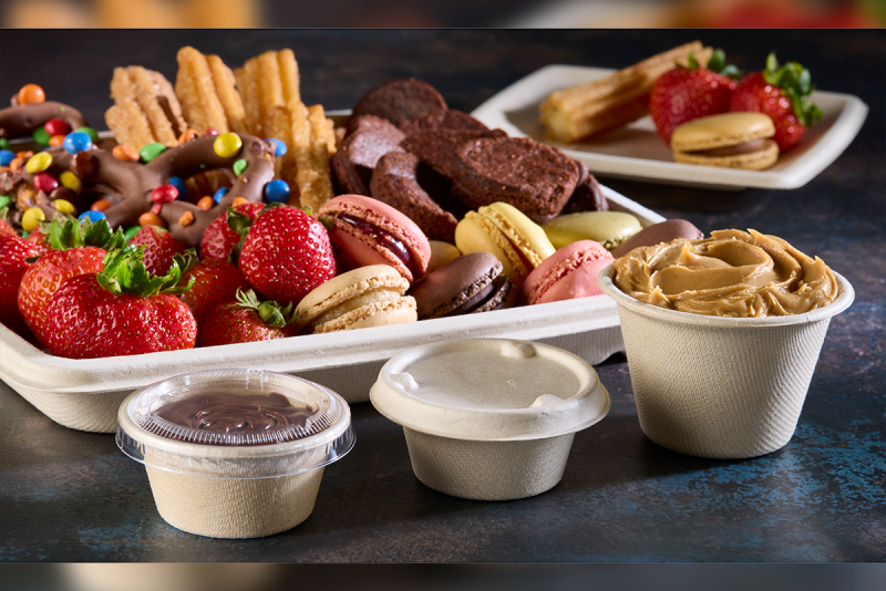Pulp Hinged Containers and Pulp Portion Cups