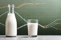 Milk production remains strong despite lower cow numbers due to milk production per cow holding well. Culling has not yet increased as much as anticipated. 