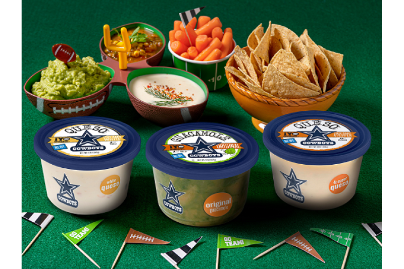 ¡Yo Quiero! Brands has a brand partnership with the NFL's Dallas Cowboys. The five-year agreement involves co-branded retail products.