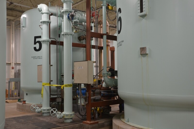 This nitrate removal system was installed in 1993. DMWW claims they need a $80 million upgrade.