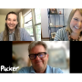 Clockwise from left: Amy Sowder, Ashley Nickle, Tom Karst