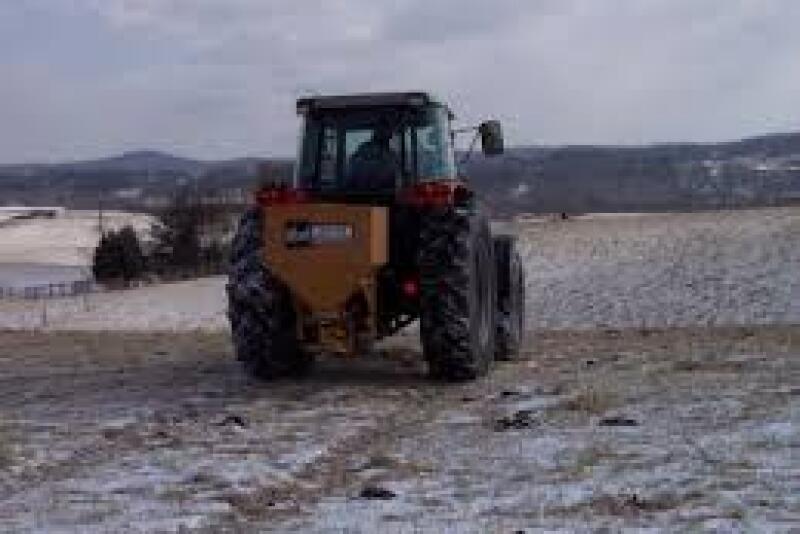 On fields with relatively sparse plant cover, frost seeding can succeed with little to no soil preparation. On fields where plant cover is thicker, grazing, mowing or some light tillage prior to seeding can help improve germination.