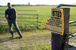 Open Fields No Trespassing