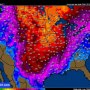 Texas chill map