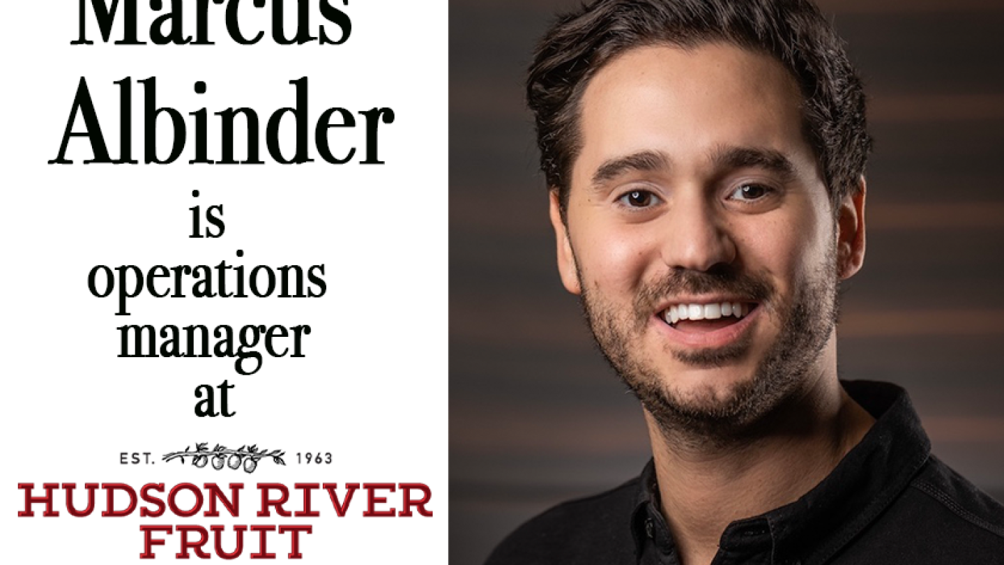 Marcus Albinder takes leadership role at Hudson River Fruit ...