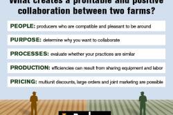 Collaborative farming arrangements cut costs and create synergies.