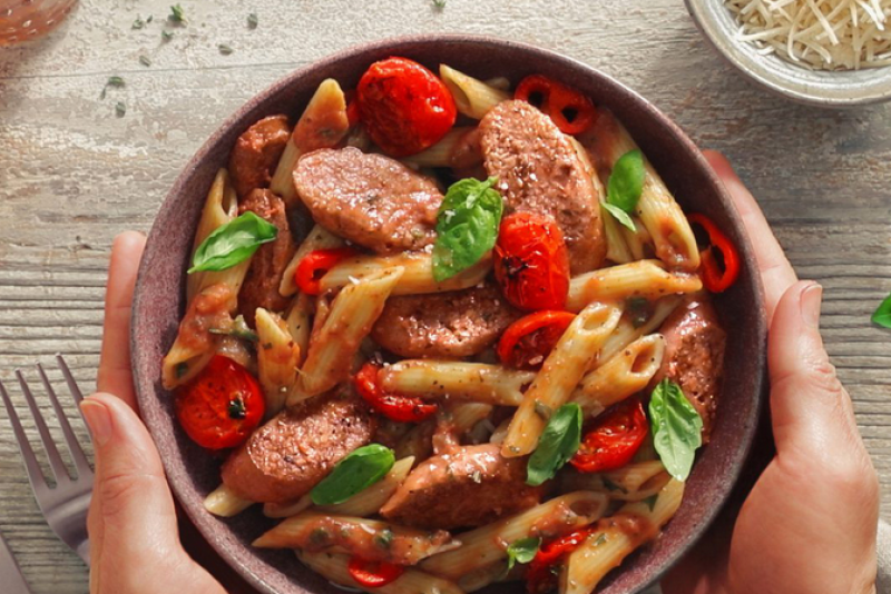 Beyond Meat introduced a meatless "sausage" product earlier this year.