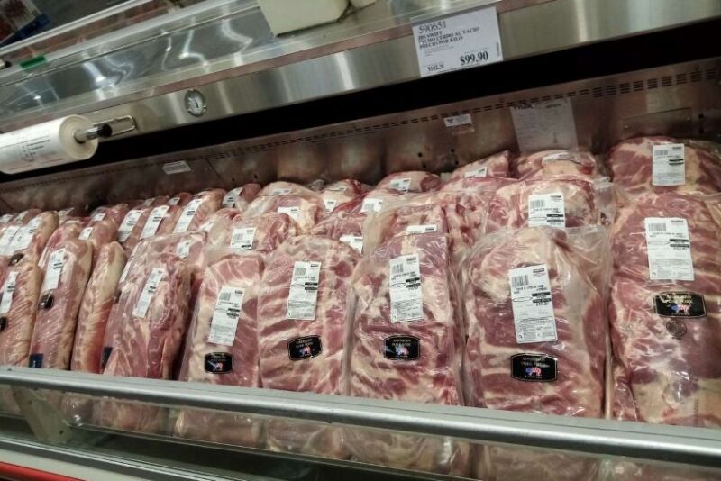 Pork in Veracruz Mexico Costco by USMEF