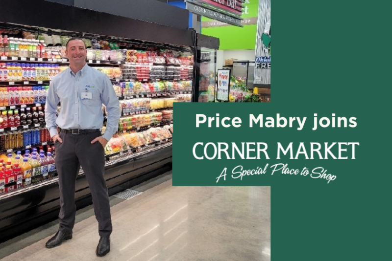 Price Mabry joins Corner Market.