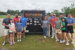Shuman Farms at Feed the Boro's May 2023 food drop