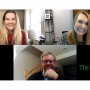 Clockwise from top left: Amy Sowder, Ashley Nickle, Tom Karst