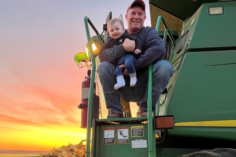 Bill Even National Pork Board CEO on the farm