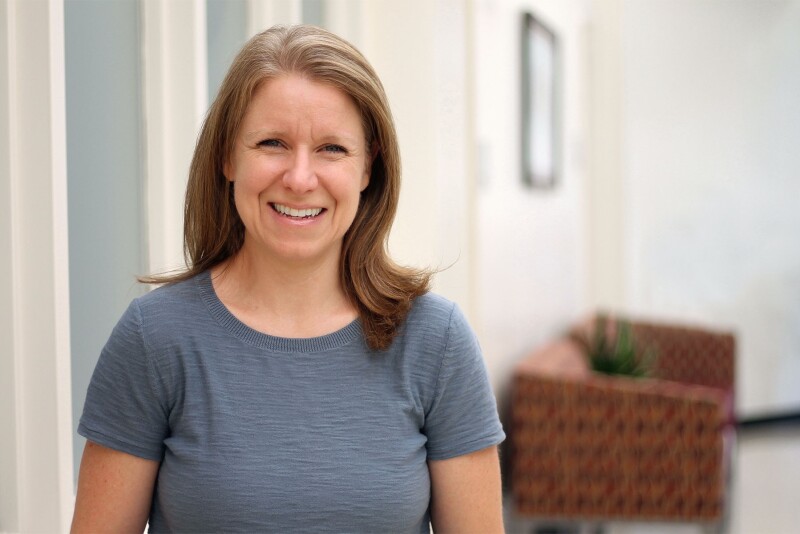 A licensed clinical social worker, Trish Haak has moved seamlessly onto the Veterinary Teaching Hospital (VTH) health care team to facilitate communication and well-being among the hospital’s clinicians, staff, students, and clients.