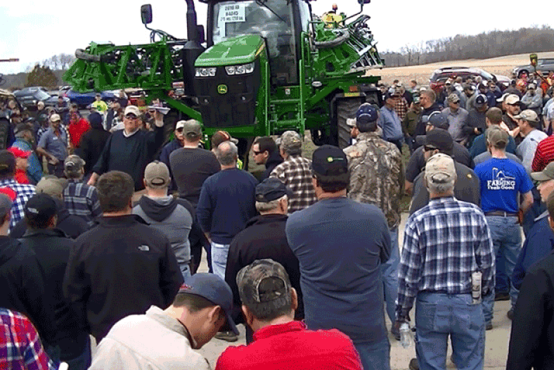 This sprayer sold on Feb. 24 in Ohio.