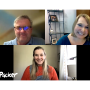 Clockwise from top left: Tom Karst, Ashley Nickle, Amy Sowder