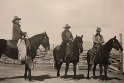 Miller and Lux cowboys, Cuyama, Calif., circa. 1908