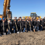 Gotham Greens broke ground March 15 on a new greenhouse in Chicago's Pullman area.