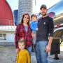 Annaliese farms with her husband and his parents in Ettrick, Wis. 