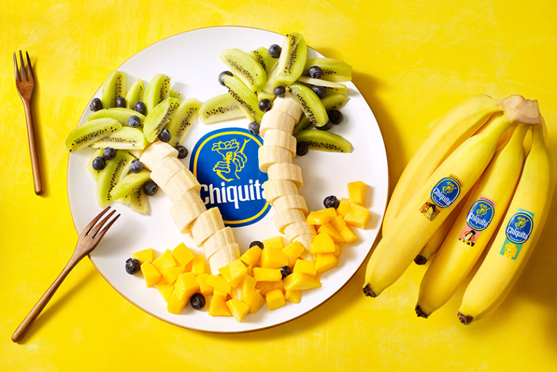 Chiquita's new sticker series highlights reimagined works of art.