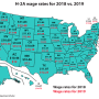  H-2A wage rates published by the Department of Labor