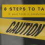 Caution Farm Vandalism