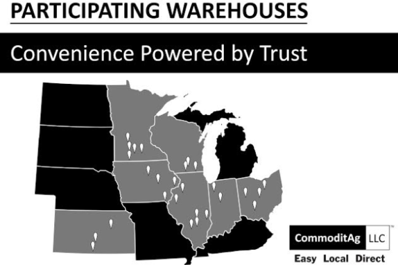 This makes the seventh partner part of the CommoditAg network. 