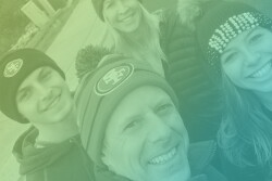 Joe Barsi, president of California Giant Berry Farms, pictured here with his wife and kids, shares his produce roots, his best marketing advice, and the fun story of his pet’s name.
