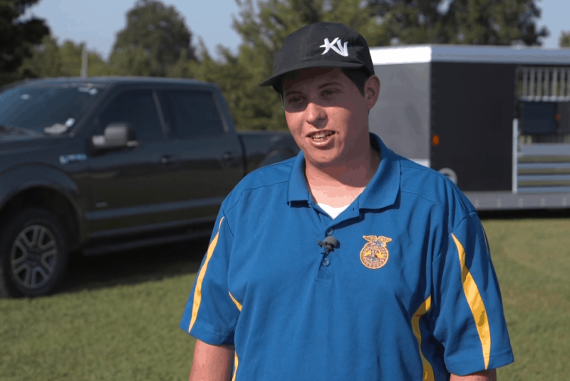 FFA Star in Agribusiness Blake Kennedy encourages FFA members to be creative when it comes to their SAE and to not be afraid to be different.