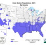Feral Swine Map 2021