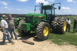 This tractor sold for a new record.