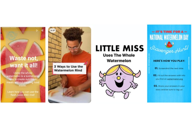 From cooking tips to a scavenger hunt, The National Watermelon Promotion Board delivers a variety of watermelon-inspired content.  
