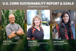 The NCGA unveiled a new report on its sustainability accomplishments and goals on Tuesday.
