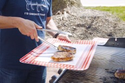  @GrillinWithDad cooks his pork chops to 145°F for the juiciest, most flavorful bite. 