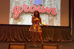 Shannon Allen, producer of The Pre-Game Meal TV show and creator and CEO of Grown, a 100% organic fast-food restaurant with a drive-thru, delivered an electrifying keynote address Feb. 1 at the Global Organic Produce Expo in Hollywood, Fla.