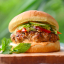 Rachel Johnson’s Pork & Shiitake Larb Burger won the contest.