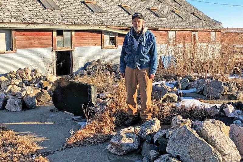 Eyes to the ground, producer Terry Springer has amassed a collection of ice age bones, teeth, petrified wood, stone tools and a host of unidentified geological specimens.