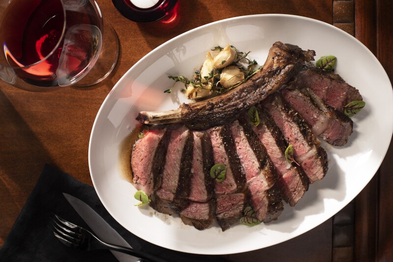 Certified Angus Beef prime rib.