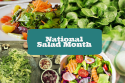 May is National Salad Month.