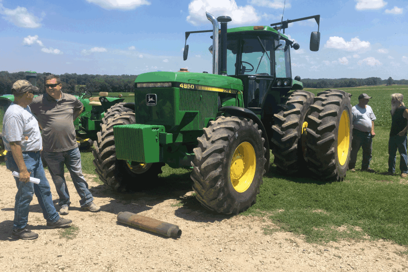 This tractor sold for a new record.