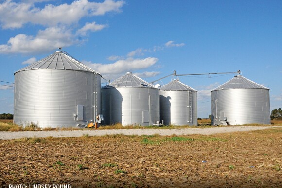 Grain bins - Lindsey Pound