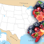 New Jersey produce illustration