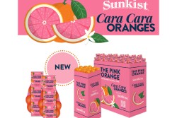 Cara Cara merchandising. Photo courtesy Sunkist Growers